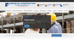 Desktop Screenshot of jubilee-construction.ch